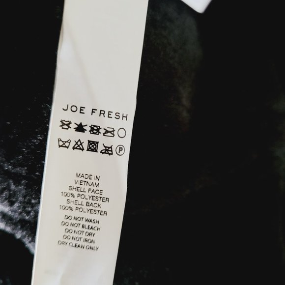 JOE FRESH BLACK WARM MOTO JACKET - Picture 10 of 10